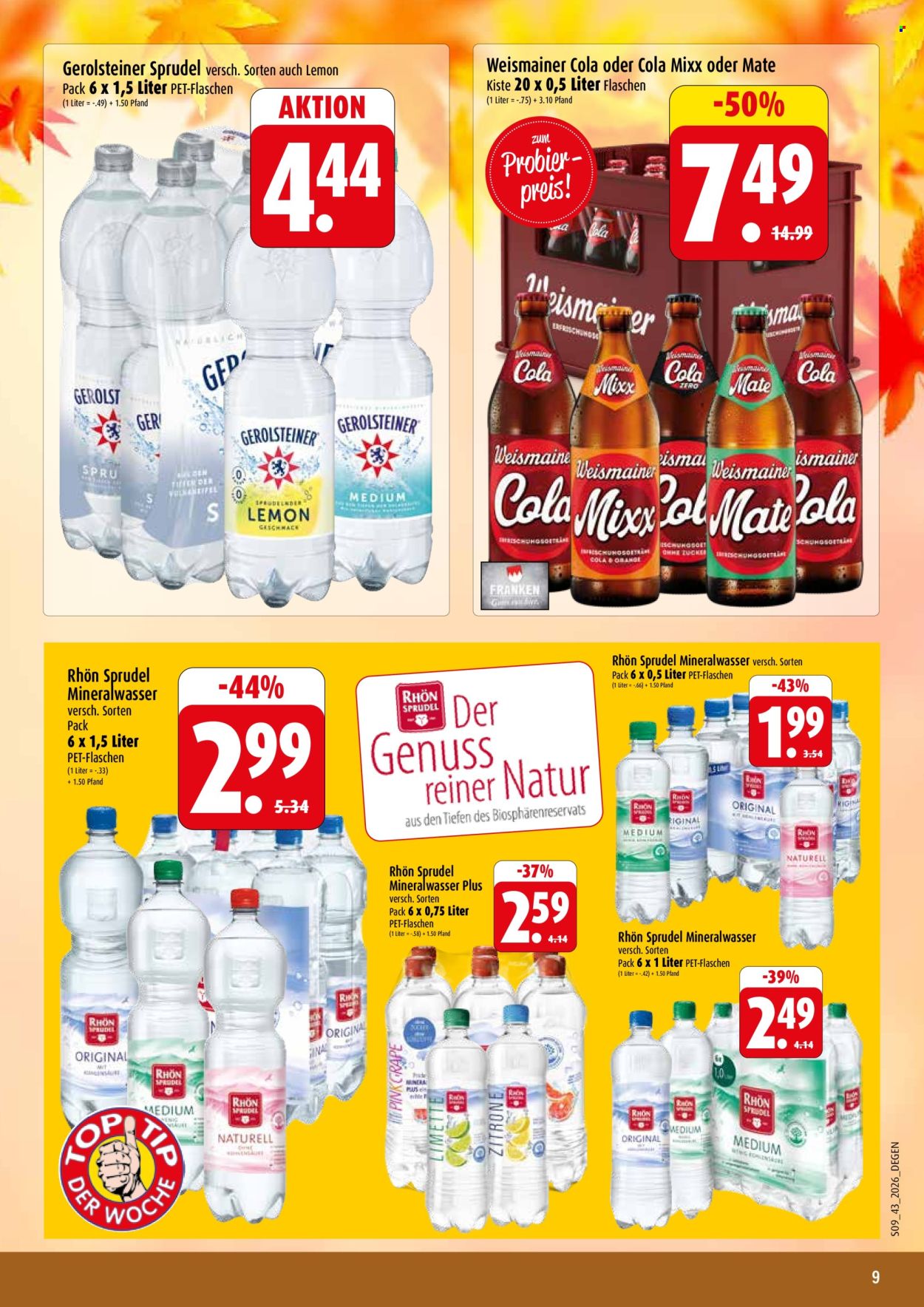 Edeka Prospekte  - 26.10.2026 - 31.10.2026. Seite 9