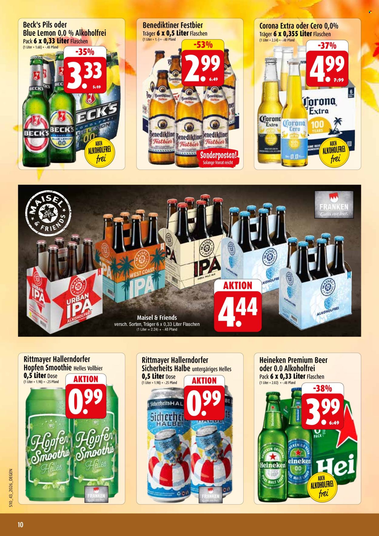 Edeka Prospekte  - 26.10.2026 - 31.10.2026. Seite 10