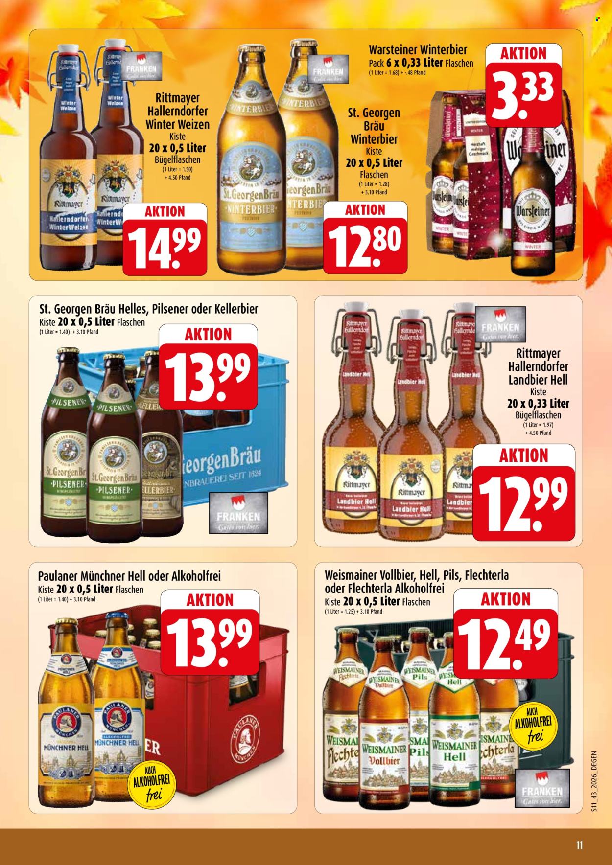 Edeka Prospekte  - 26.10.2026 - 31.10.2026. Seite 11