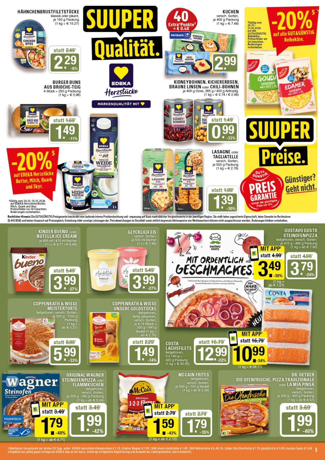 Edeka Prospekte  - 26.10.2026 - 31.10.2026. Seite 5