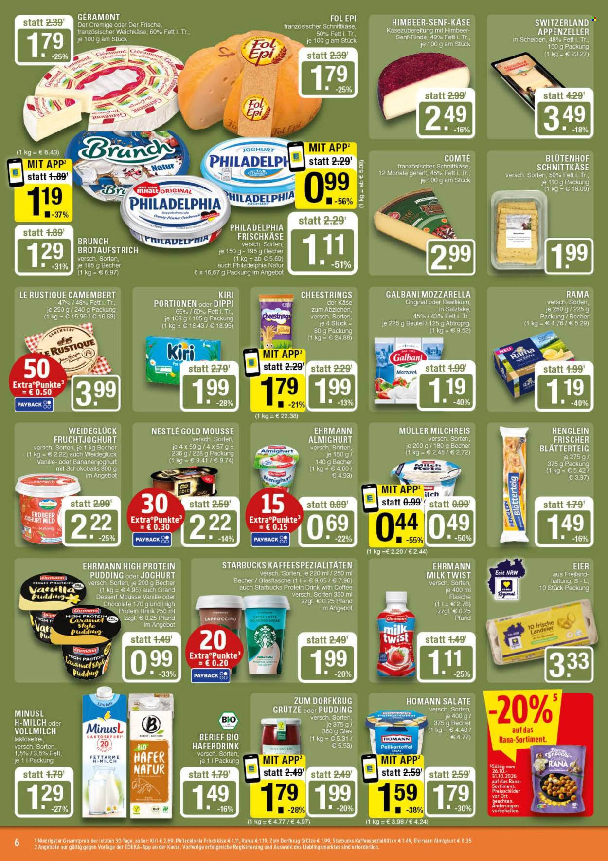 Edeka Prospekte  - 26.10.2026 - 31.10.2026. Seite 6