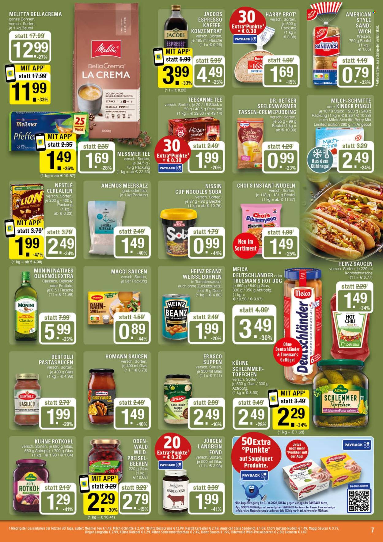 Edeka Prospekte  - 26.10.2026 - 31.10.2026. Seite 7
