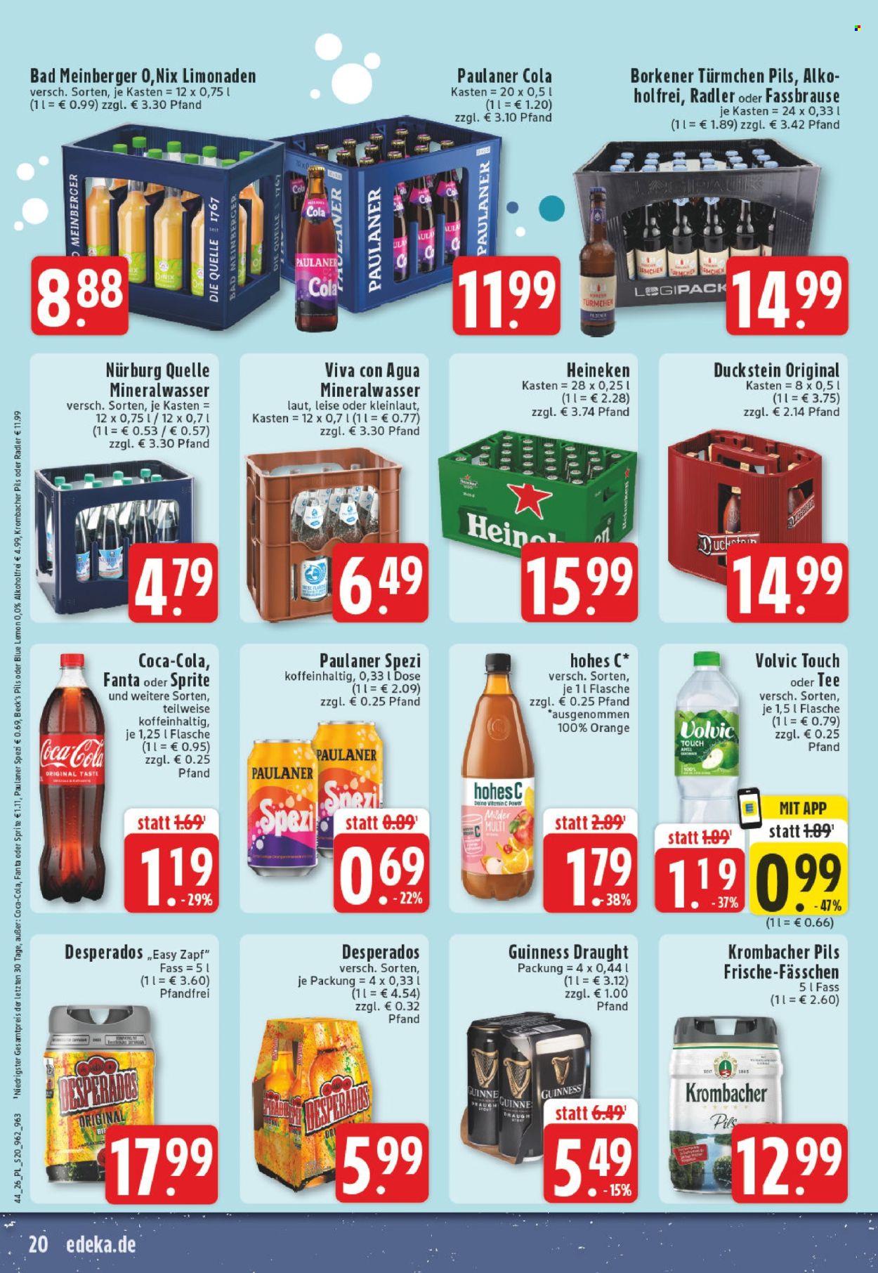 Edeka Prospekte  - 26.10.2026 - 31.10.2026. Seite 22