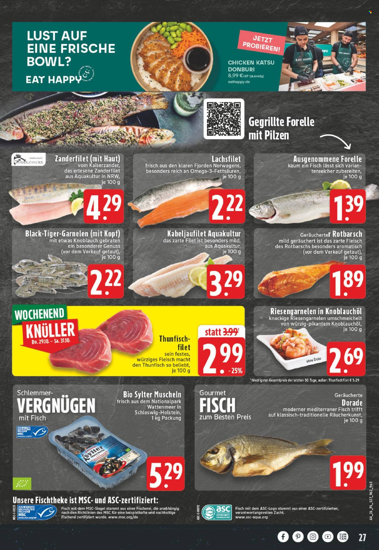 Edeka Prospekte  - 26.10.2026 - 31.10.2026. Seite 29
