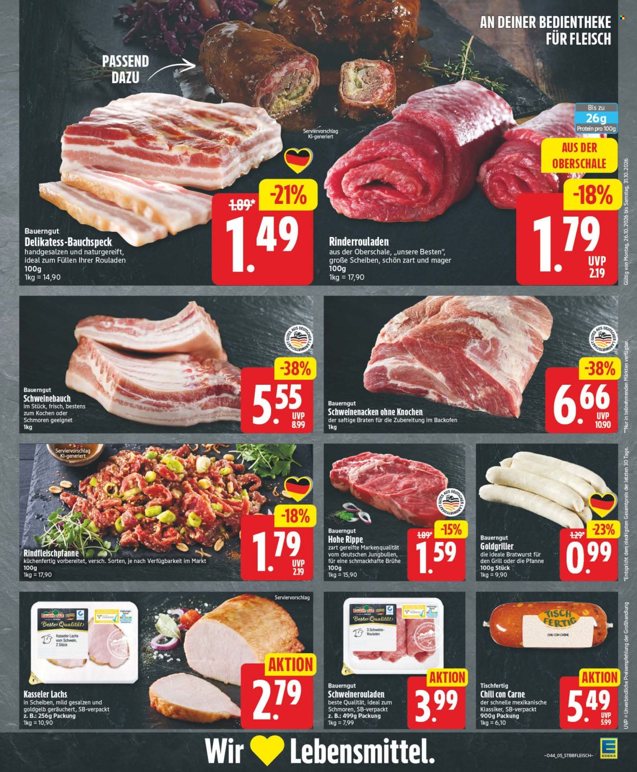Edeka Prospekte  - 26.10.2026 - 31.10.2026. Seite 5