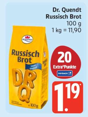 DR. QUENDT Russisch Brot