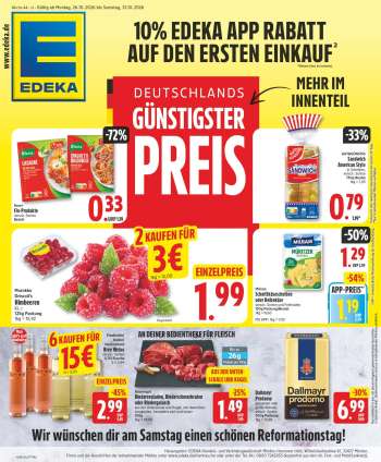 Prospekte Edeka - 26.10.2026 - 31.10.2026.