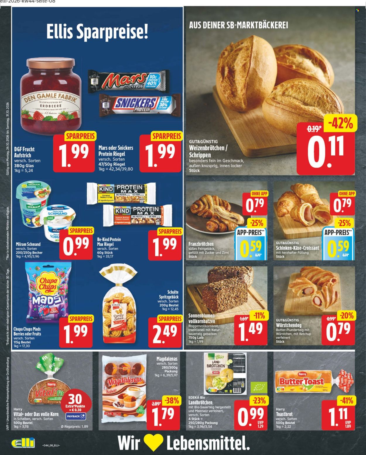 Edeka Prospekte  - 26.10.2026 - 31.10.2026. Seite 8