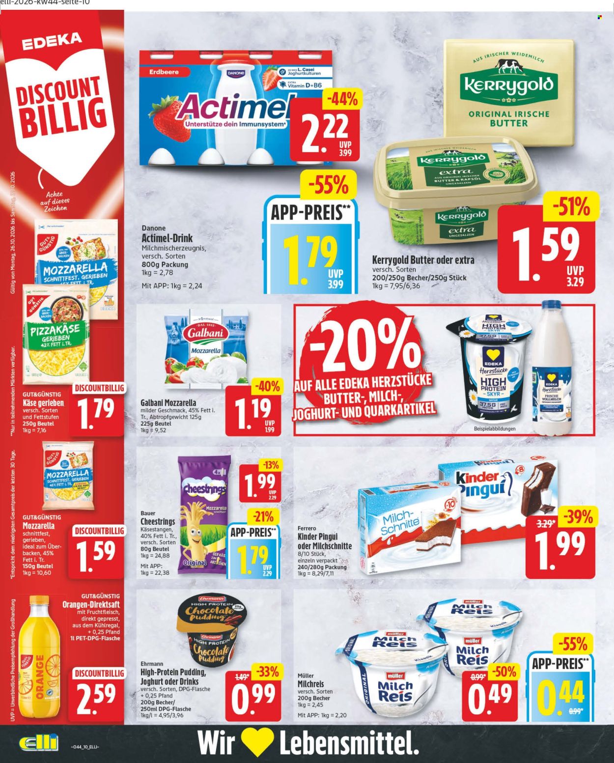 Edeka Prospekte  - 26.10.2026 - 31.10.2026. Seite 10