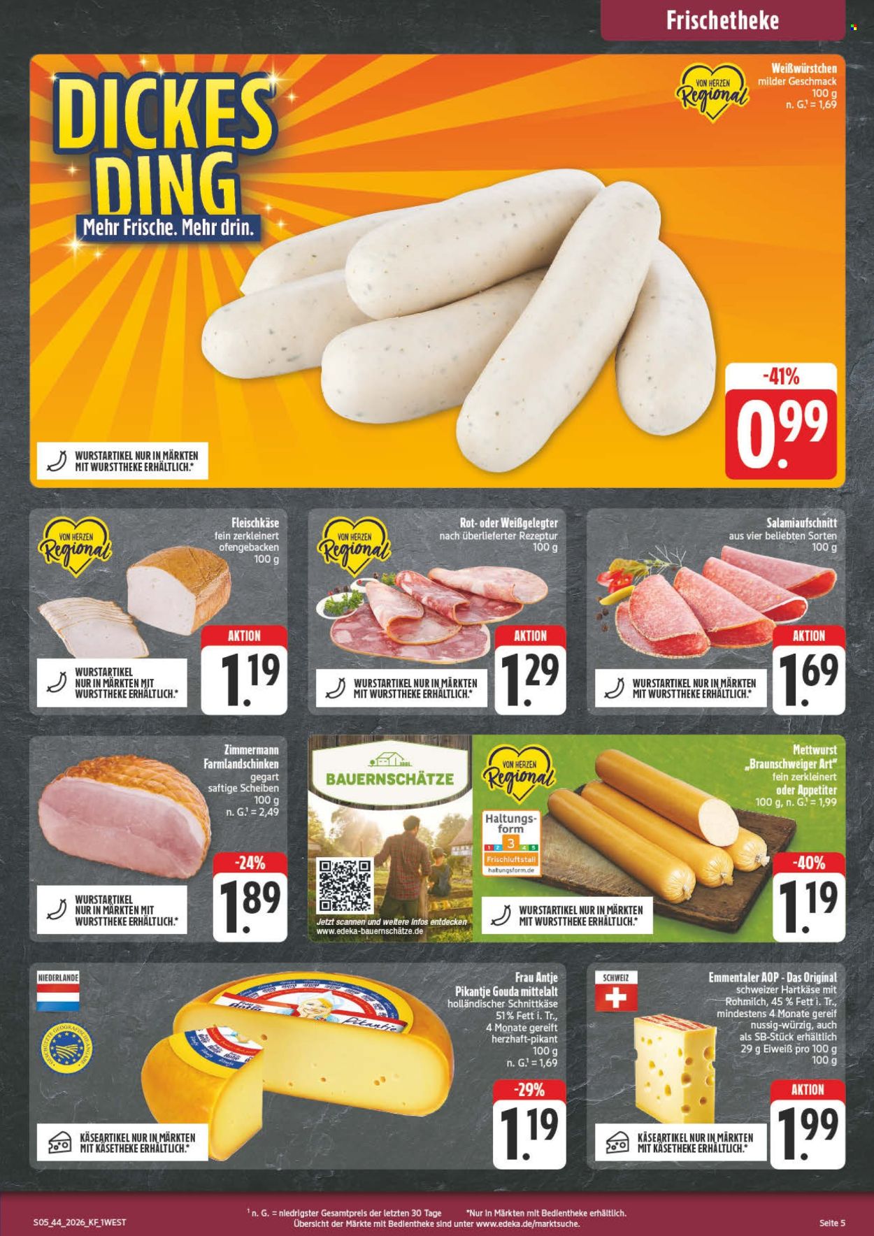 Edeka Prospekte  - 26.10.2026 - 31.10.2026. Seite 5