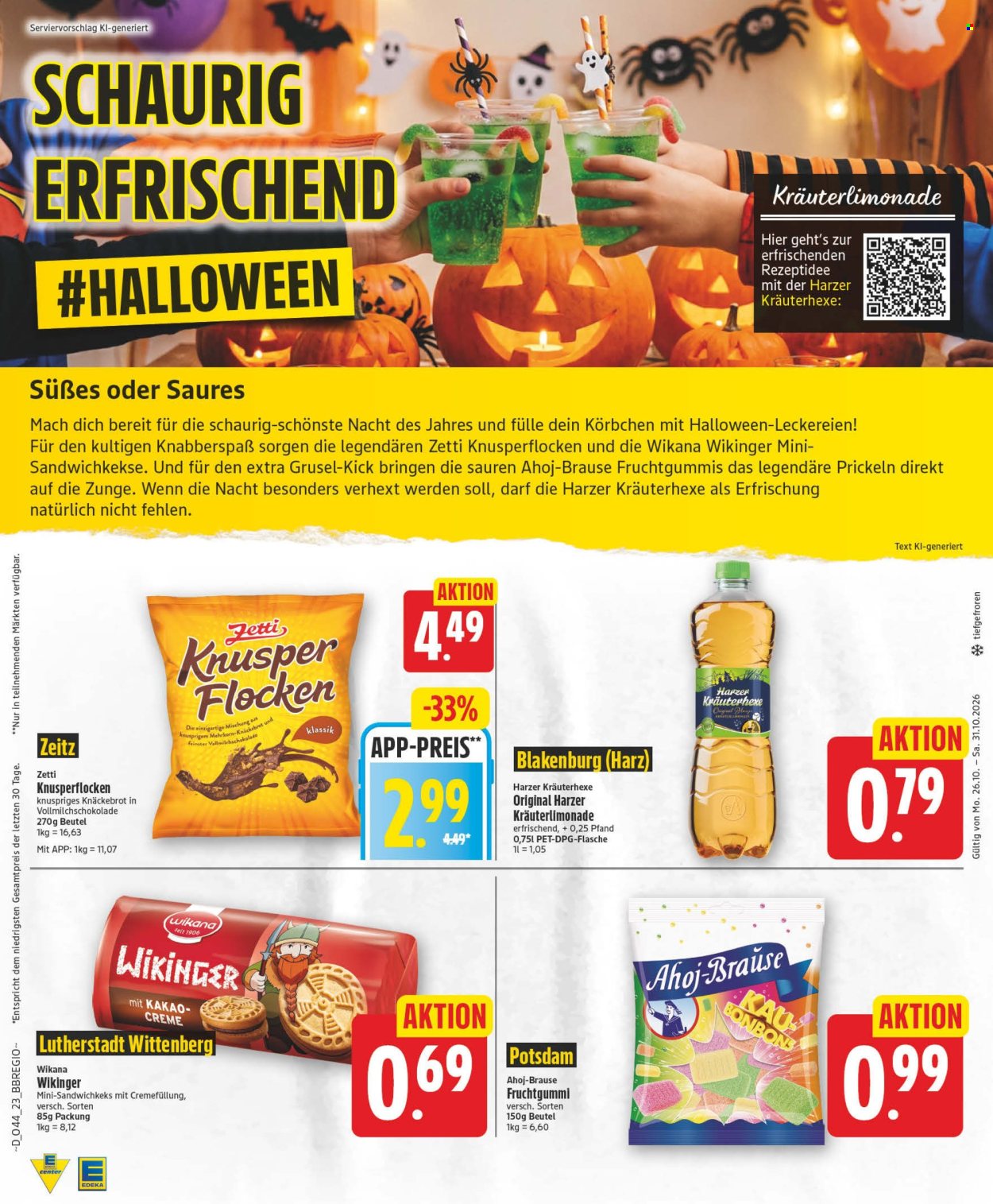Edeka Prospekte  - 26.10.2026 - 31.10.2026. Seite 23