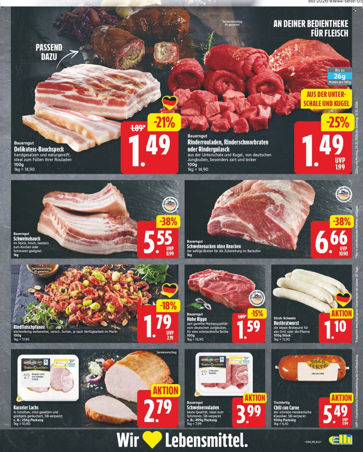 Edeka Prospekte  - 26.10.2026 - 31.10.2026. Seite 5