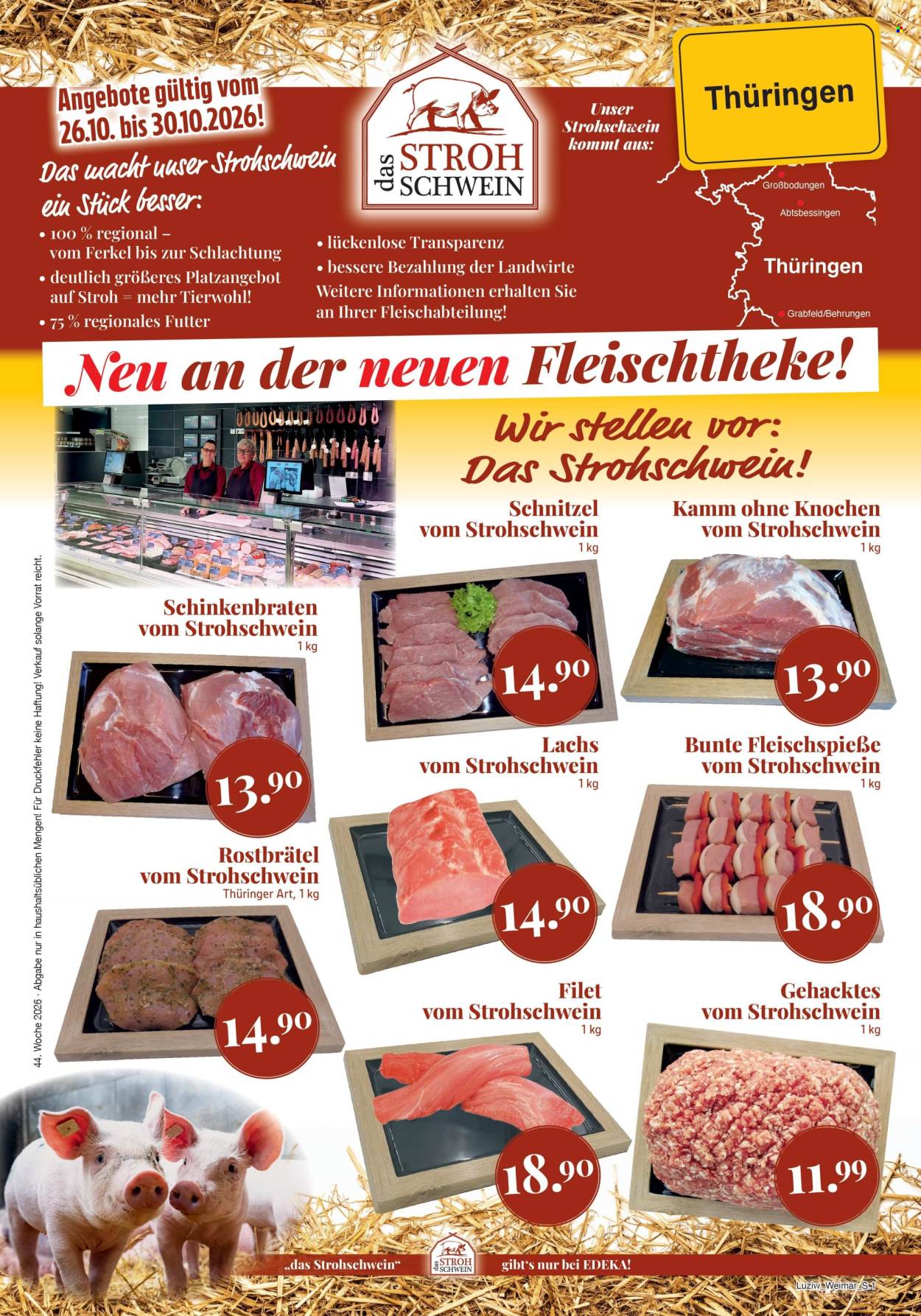 Edeka Prospekte  - 26.10.2026 - 31.10.2026. Seite 1