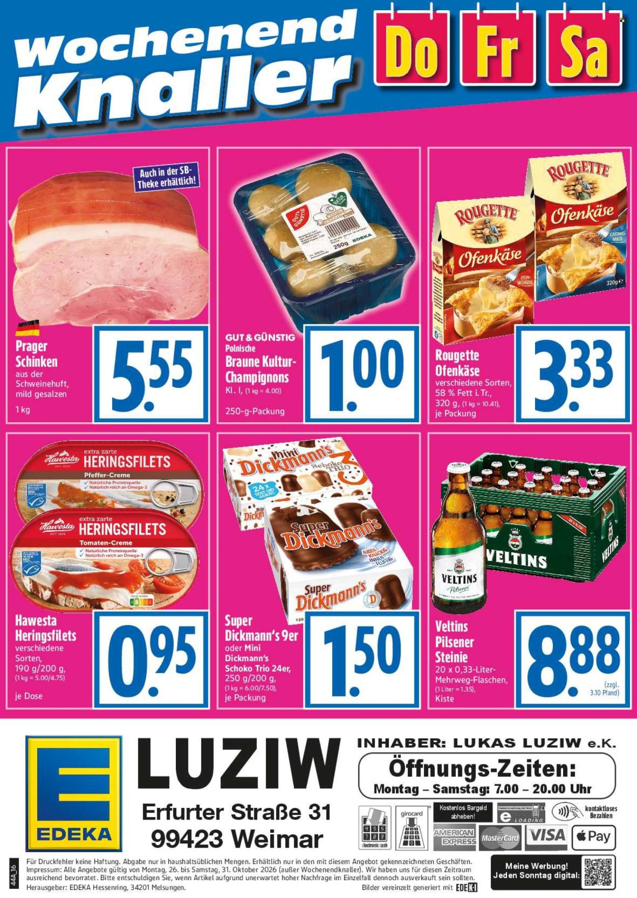 Edeka Prospekte  - 26.10.2026 - 31.10.2026. Seite 18