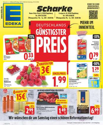 Prospekte Edeka - 26.10.2026 - 31.10.2026.