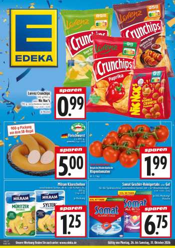 Prospekte Edeka - 26.10.2026 - 31.10.2026.