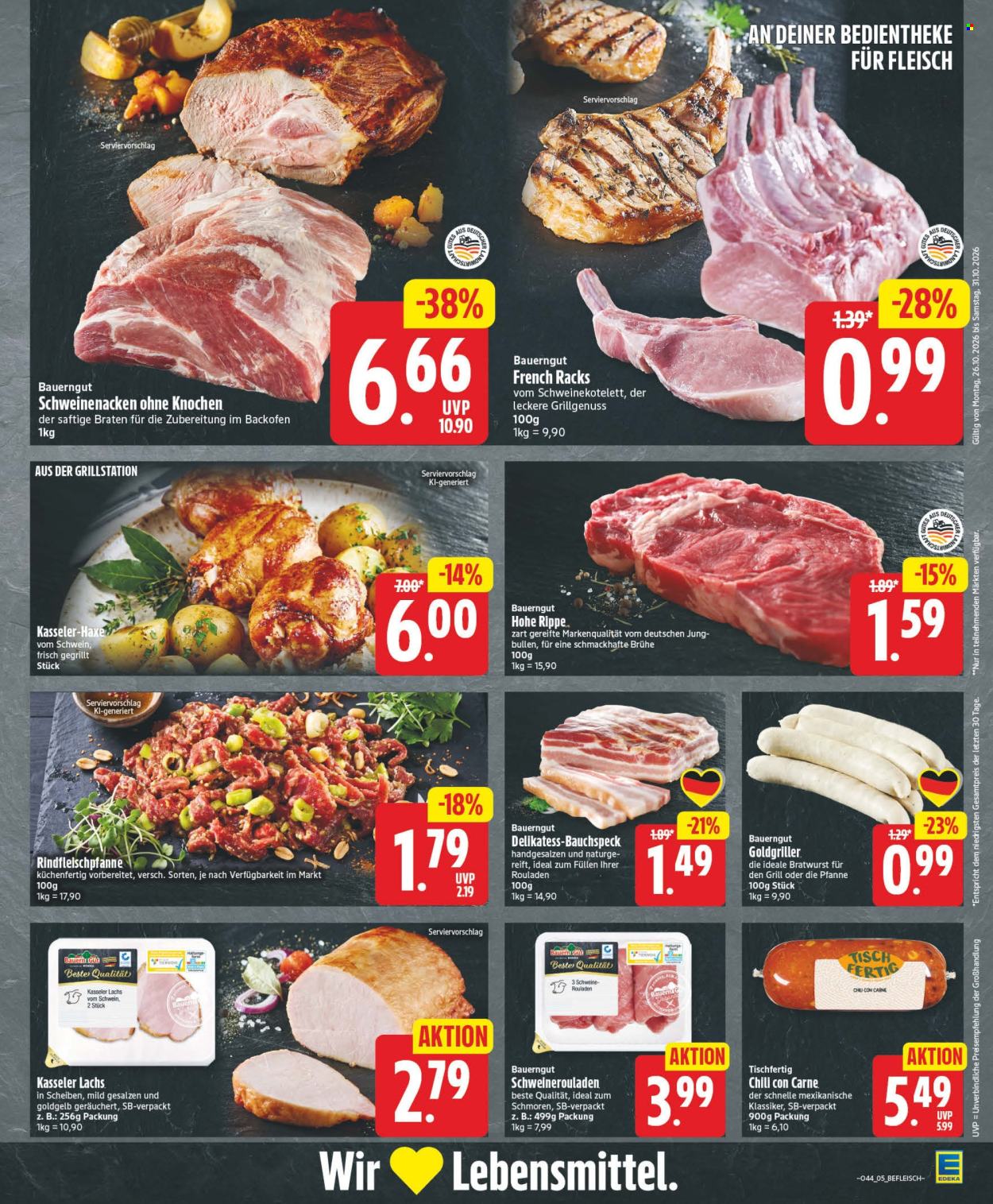 Edeka Prospekte  - 26.10.2026 - 31.10.2026. Seite 5