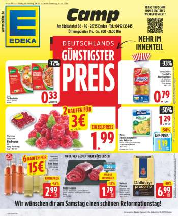 Prospekte Edeka - 26.10.2026 - 31.10.2026.