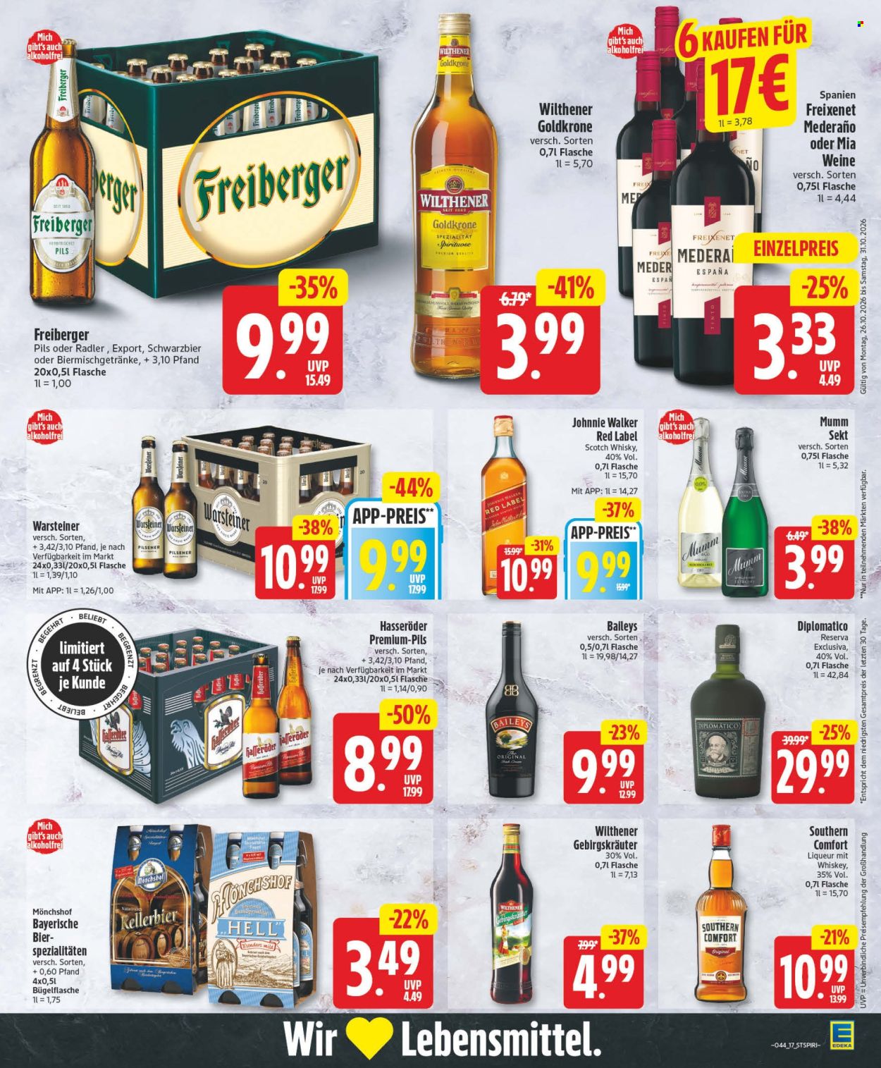 Edeka Prospekte  - 26.10.2026 - 31.10.2026. Seite 17