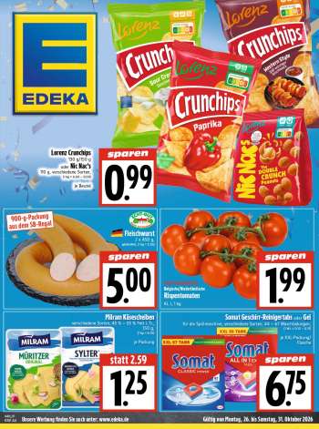 Prospekte Edeka - 26.10.2026 - 31.10.2026.