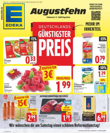 Prospekte Edeka - 26.10.2026 - 31.10.2026.