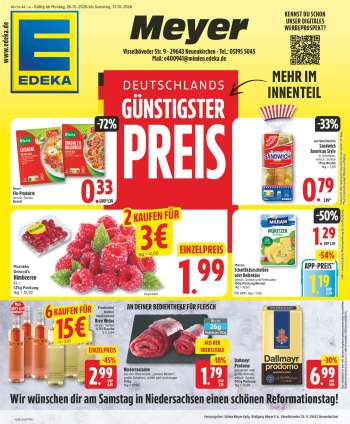 Prospekte Edeka - 26.10.2026 - 31.10.2026.