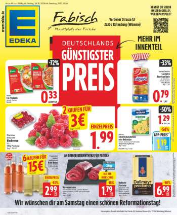 Prospekte Edeka - 26.10.2026 - 31.10.2026.