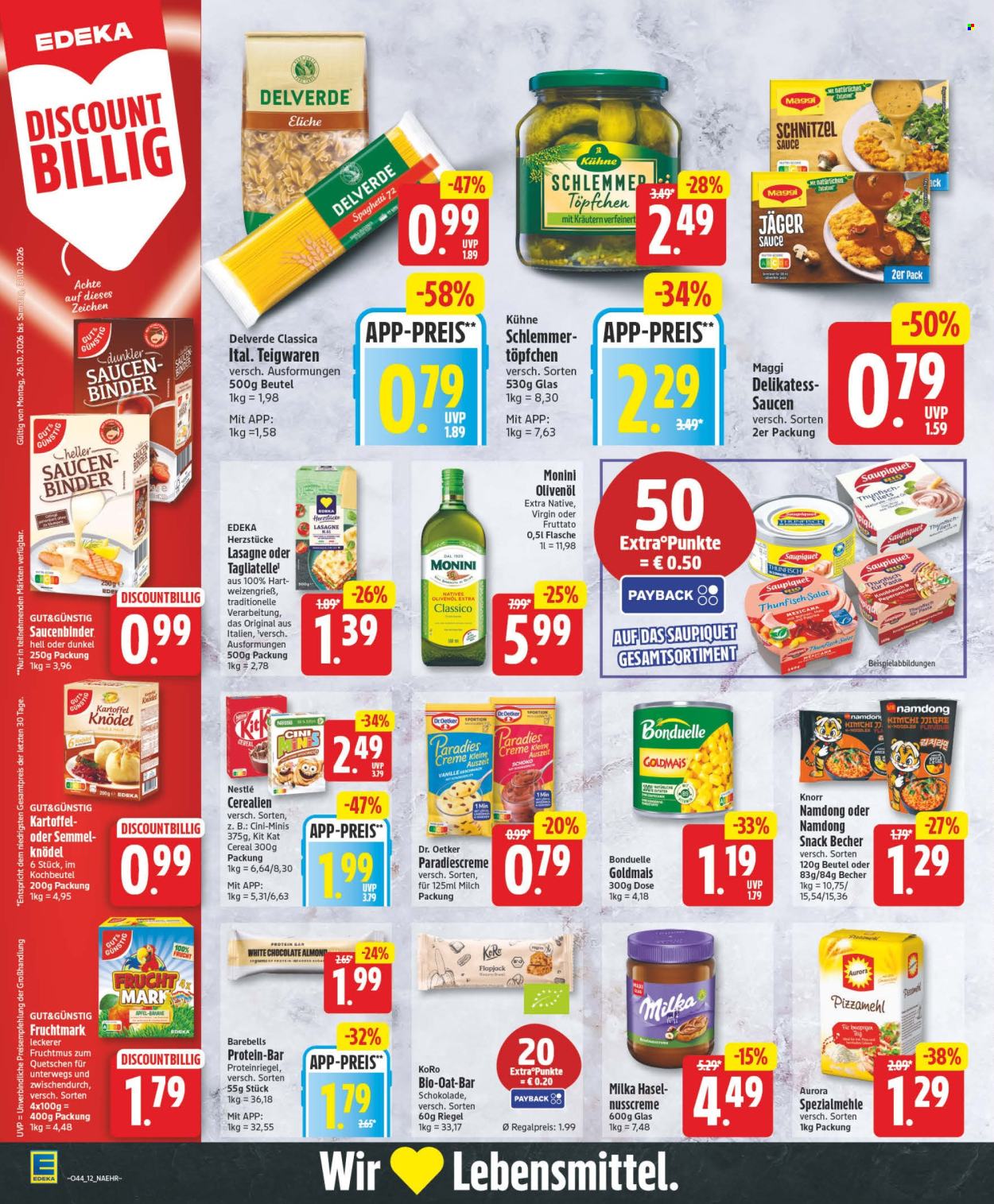 Edeka Prospekte  - 26.10.2026 - 31.10.2026. Seite 12