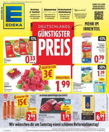 Prospekte Edeka - 26.10.2026 - 31.10.2026.