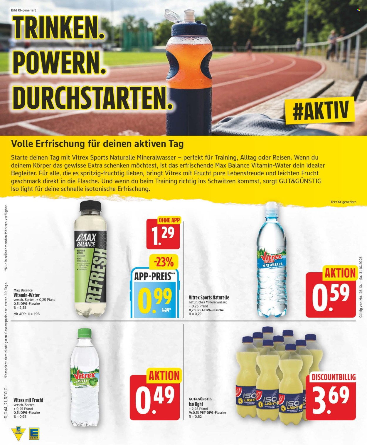Edeka Prospekte  - 26.10.2026 - 31.10.2026. Seite 21