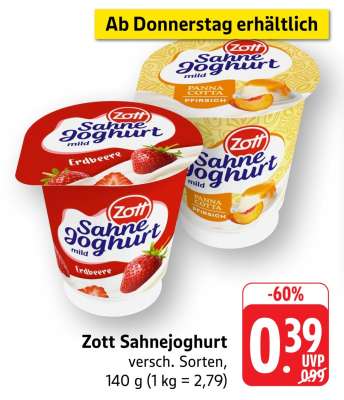 ZOTT Sahnejoghurt