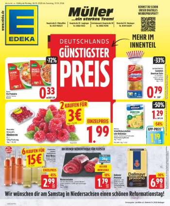 Prospekte Edeka - 26.10.2026 - 31.10.2026.