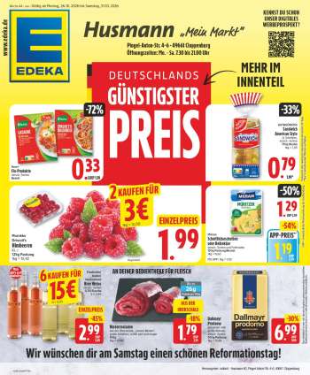 Prospekte Edeka - 26.10.2026 - 31.10.2026.