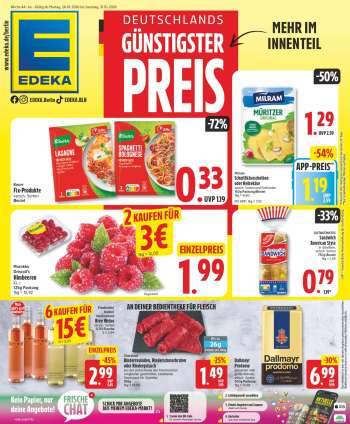 Prospekte Edeka - 26.10.2026 - 31.10.2026.