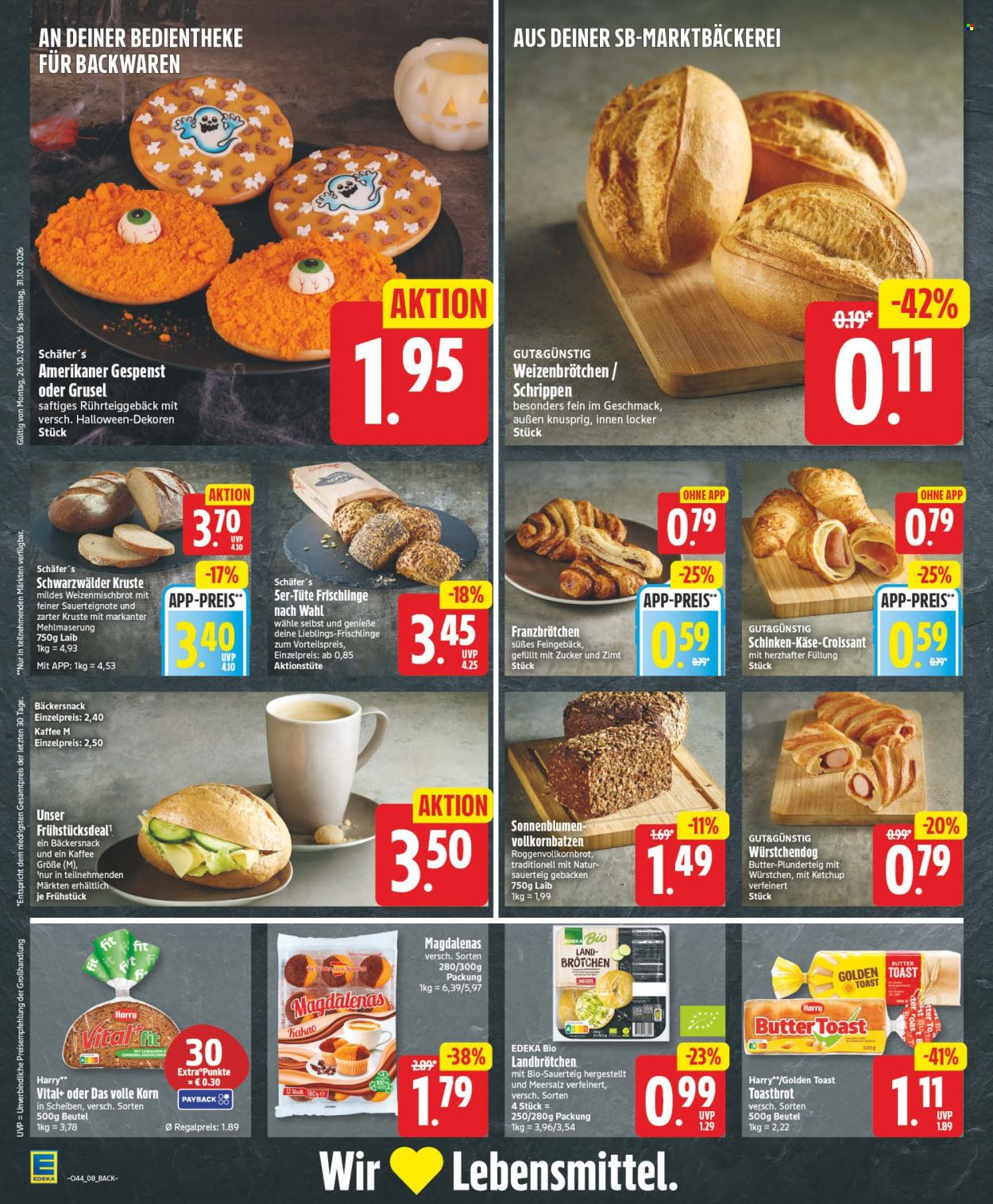 Edeka Prospekte  - 26.10.2026 - 31.10.2026. Seite 8