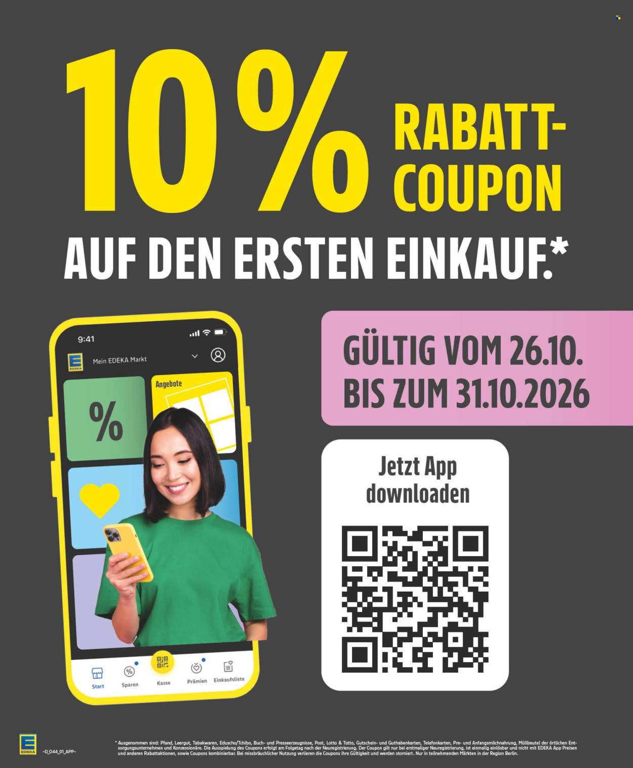Edeka Prospekte  - 26.10.2026 - 31.10.2026. Seite 27