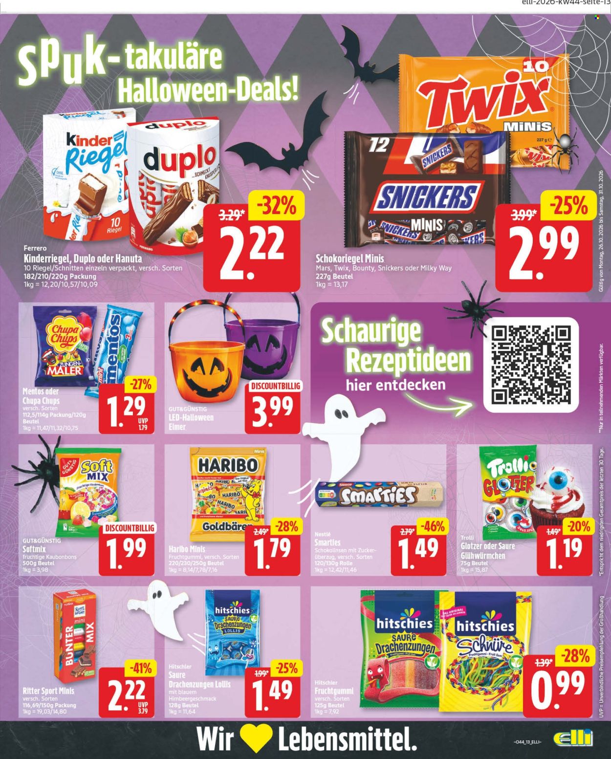 Edeka Prospekte  - 26.10.2026 - 31.10.2026. Seite 13
