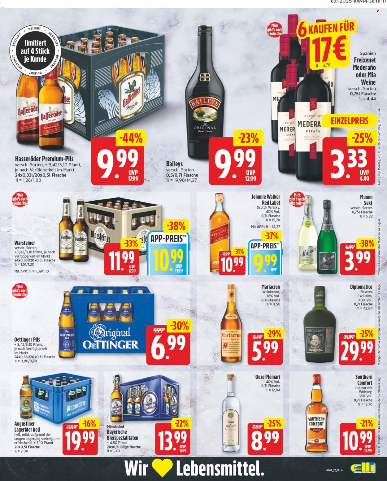 Edeka Prospekte  - 26.10.2026 - 31.10.2026. Seite 17