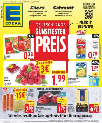 Prospekte Edeka - 26.10.2026 - 31.10.2026.
