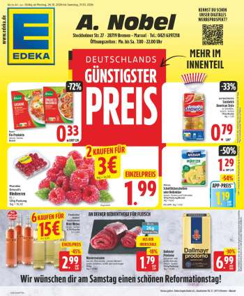 Prospekte Edeka - 26.10.2026 - 31.10.2026.