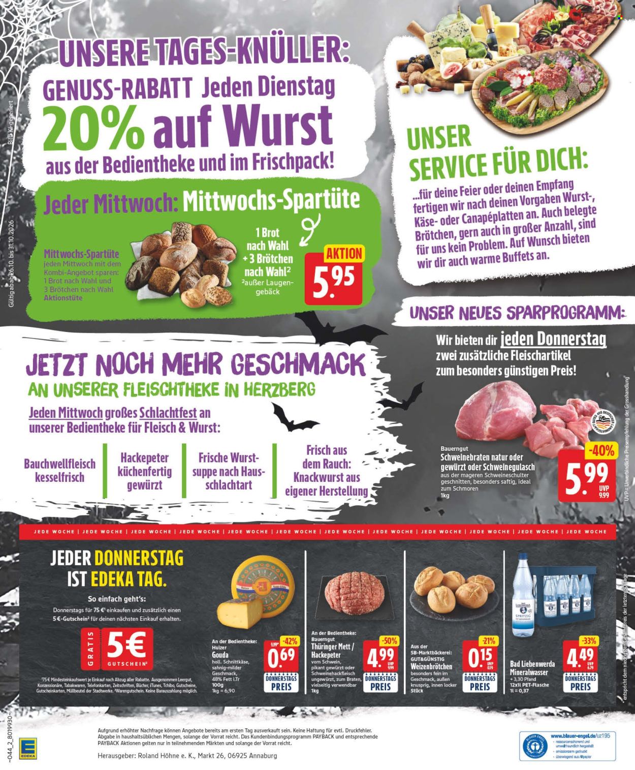 Edeka Prospekte  - 26.10.2026 - 31.10.2026. Seite 2