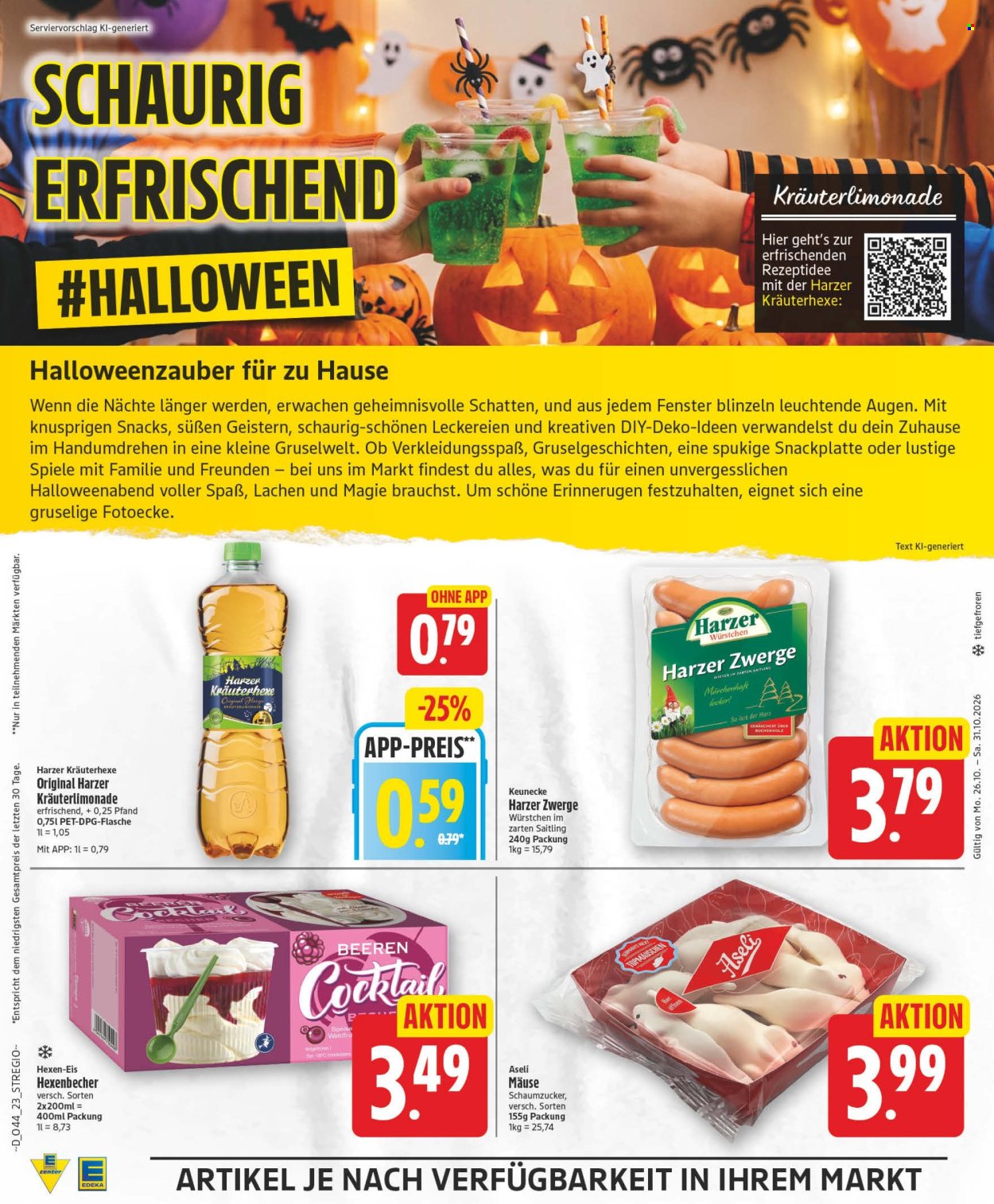 Edeka Prospekte  - 26.10.2026 - 31.10.2026. Seite 23