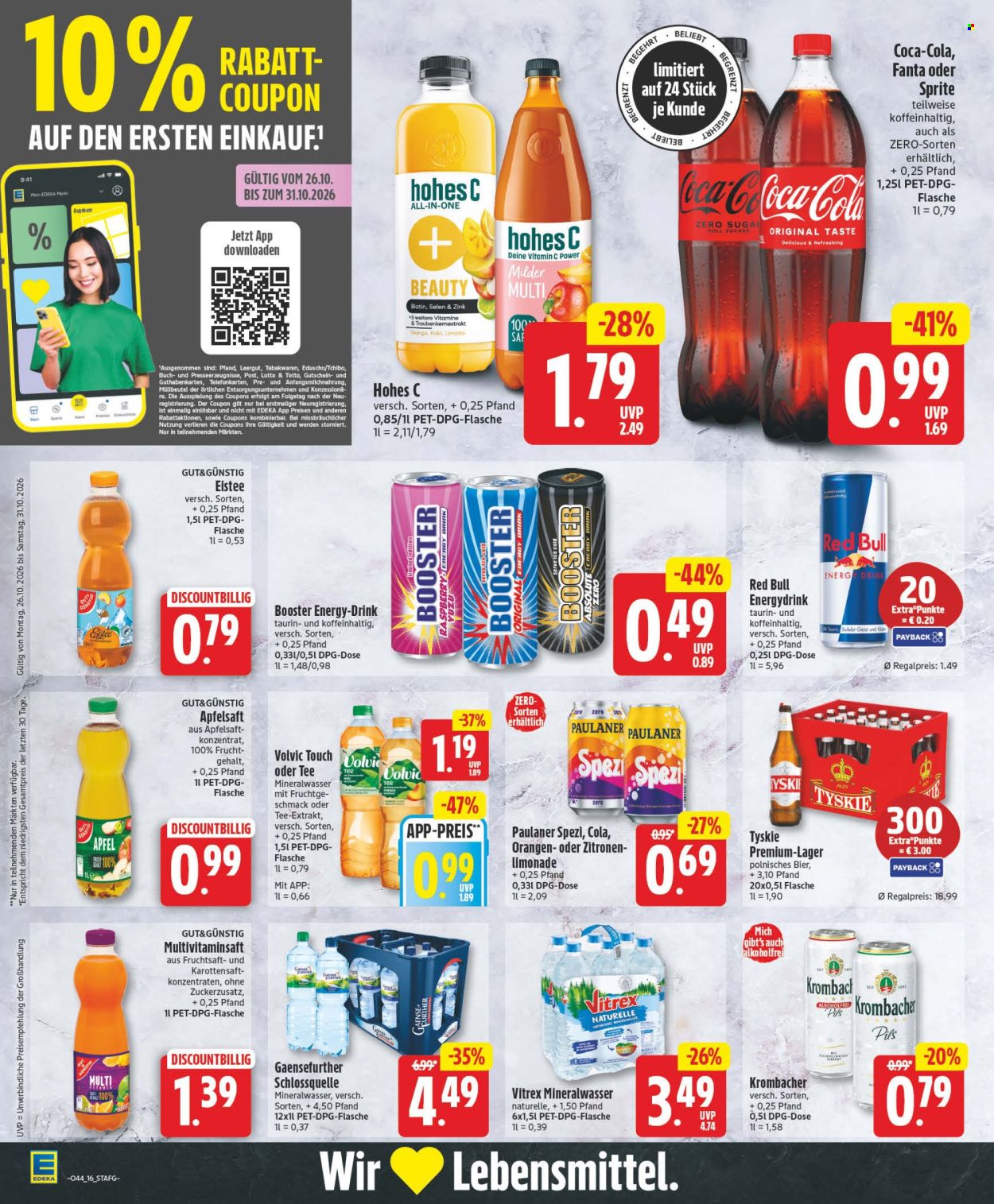 Edeka Prospekte  - 26.10.2026 - 31.10.2026. Seite 18