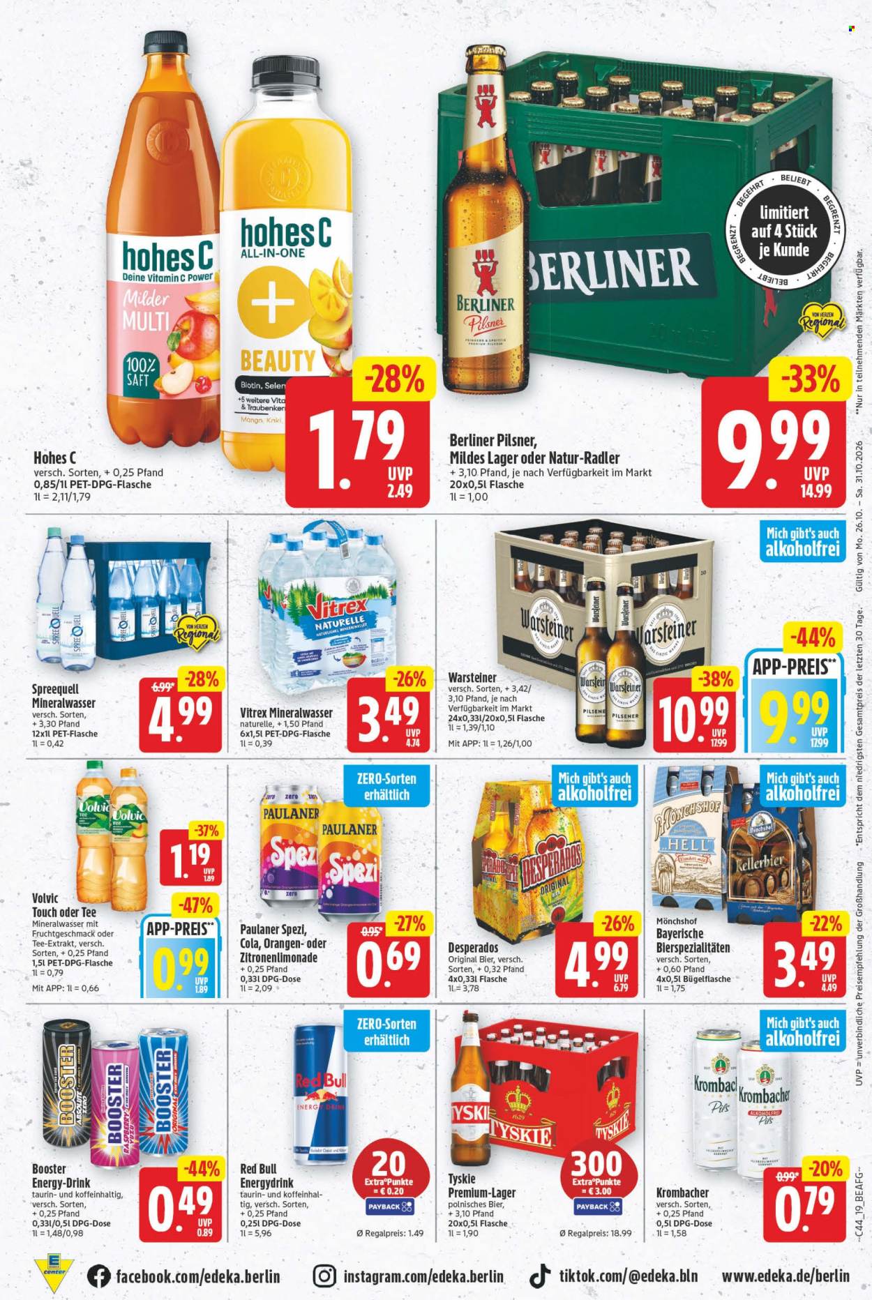 E center Prospekte  - 26.10.2026 - 31.10.2026. Seite 19