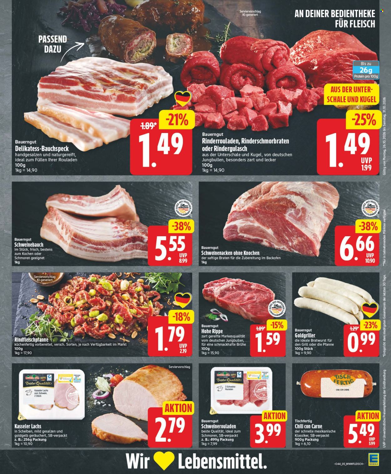 Edeka Prospekte  - 26.10.2026 - 31.10.2026. Seite 5