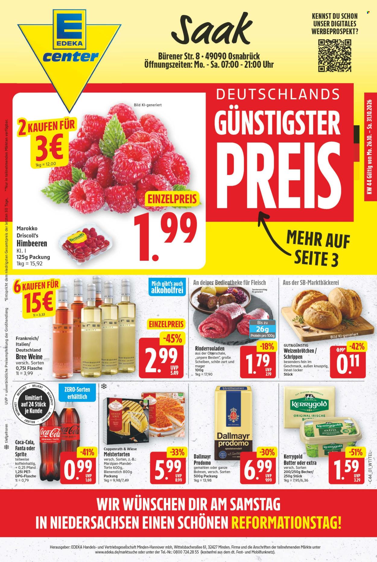 E center Prospekte  - 26.10.2026 - 31.10.2026. Seite 1