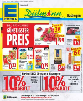 Prospekte Edeka - 26.10.2026 - 31.10.2026.