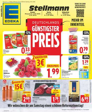 Prospekte Edeka - 26.10.2026 - 31.10.2026.