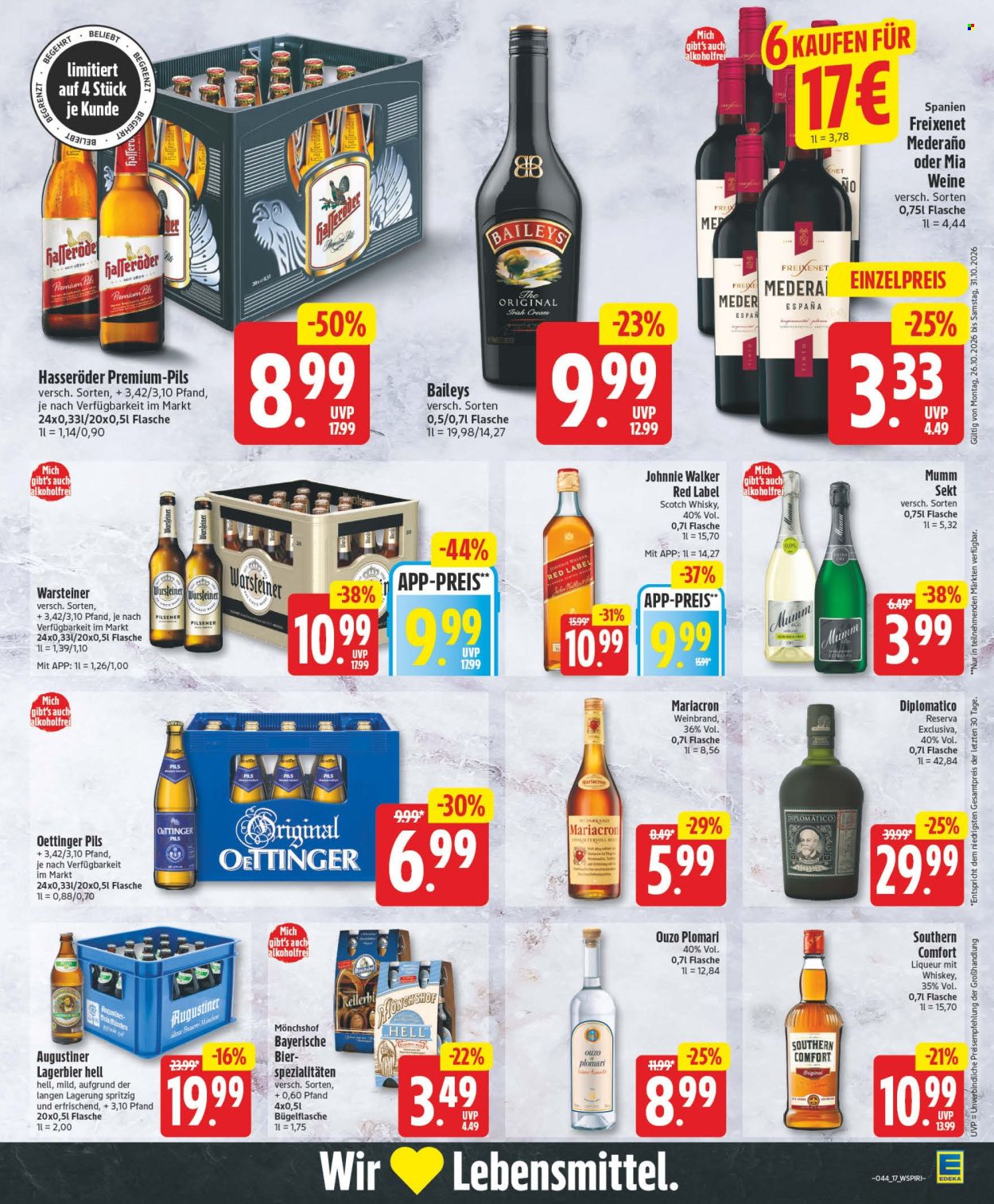 Edeka Prospekte  - 26.10.2026 - 31.10.2026. Seite 17