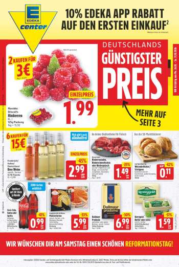 Prospekte E center - 26.10.2026 - 31.10.2026.